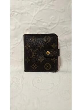 Louis Vuitton Monogram Canvas Compact Wallet